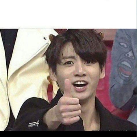 Jungkook thumbs up Blank Template - Imgflip