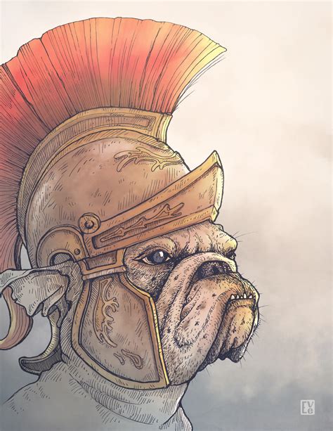 artstation roman dog