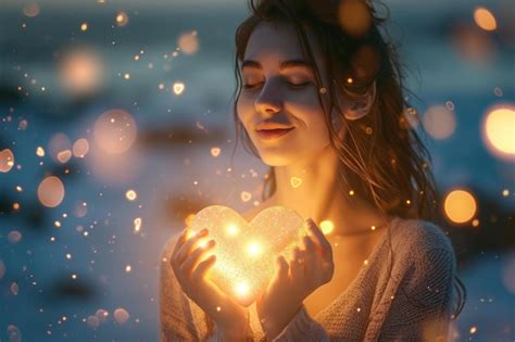 Premium Photo | Woman and her hearts of love Pragma