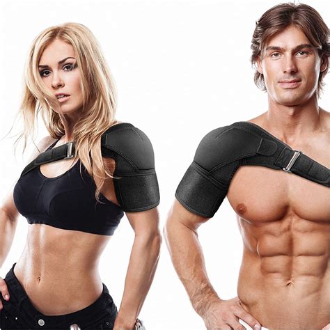 Shoulder Brace Left And Right Arm Pain Relief Support Compression