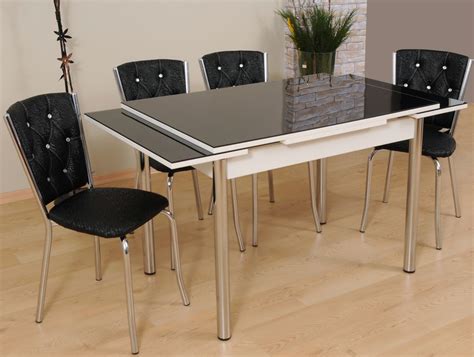 mese extensibile  extensibila sticla