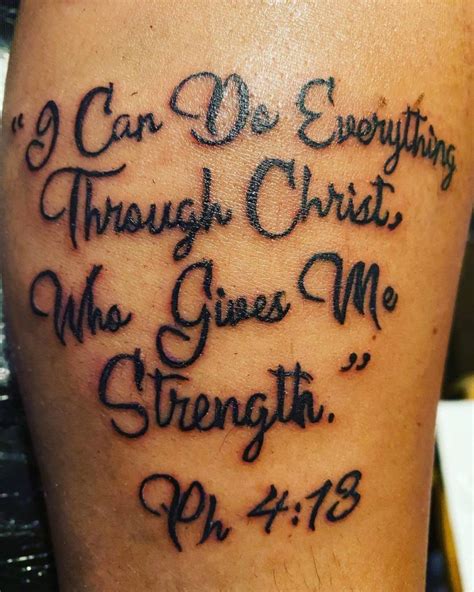 30 Amazing Bible Verse Tattoos to Inspire You | Xuzinuo | Page 21