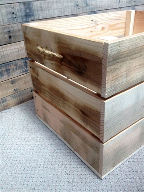Wooden Pallet Storage Crates - IndustrialDesignNZ