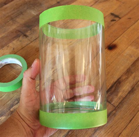 Frosted Glass Hurricanes | THE CAVENDER DIARY