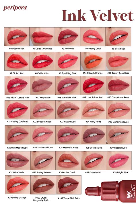 PERIPERA Yüksek Pigmentli, Kadife Görünümlü, Gün Boyu Kalıcı Tint