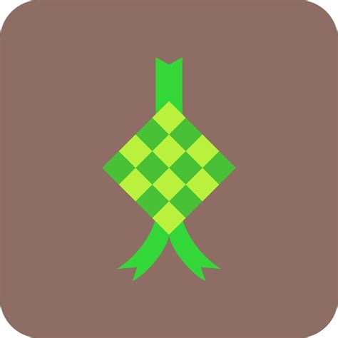 premium vector ketupat icon