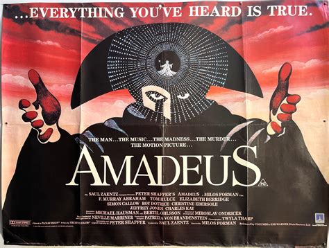 Lot - Amadeus 1984, Starring F. Murray Abraham, Tom Hulce & Elizabeth