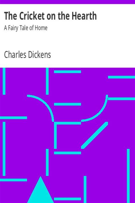 The Cricket on the Hearth by Charles Dickens | BookFusion