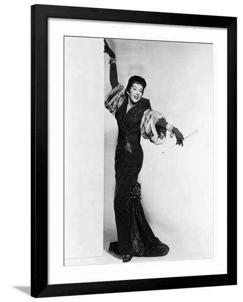 Art.com Auntie Mame, Rosalind Russell, 1958 Photo, Black Frame Wall Art
