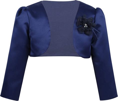 dPois Mädchen Festlich Bolero Bolerojacke Strickjacke Zum
