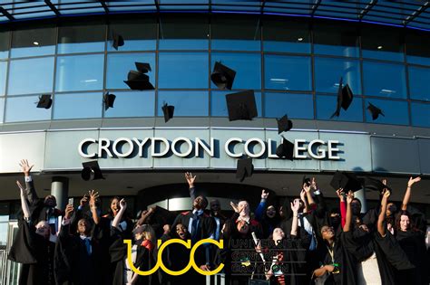 ucc graduates celebrate  achievements  croydon college