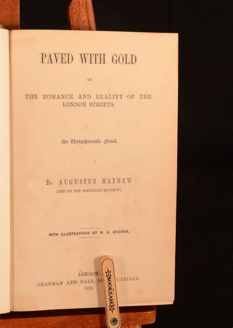 Paved with Gold Or The Romance and Reality of the London Streets by