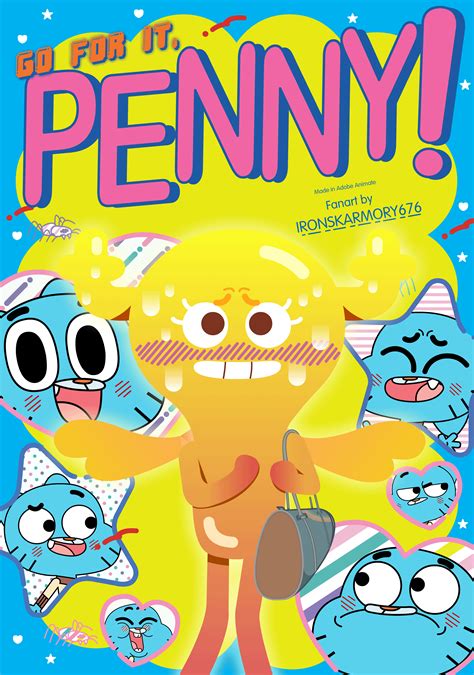 Go for it, Penny! - "Go for it, Nakamura!" parody : r/gumballart