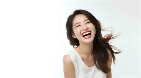 AI generated professional studio photo of beautiful young white