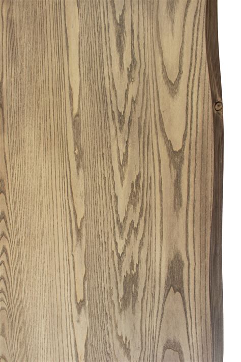 Tablero mesa rechapado en madera de fresno 92,5x185x4,8 cm lados forma
