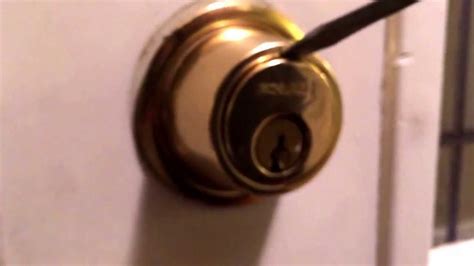 Kwikset deadbolt removal - lokipalace