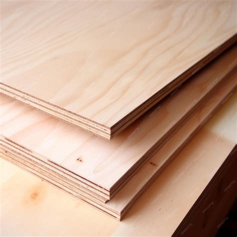 Premium Photo | Plywood different types of plywood sheets