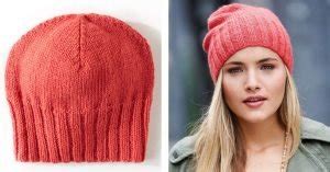 Effortless Knitted Beanie Hat [FREE Knitting Pattern]
