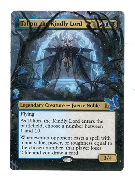 Talion the Kindly Lord Altered Full Art MTG Magic CEDH Competitive