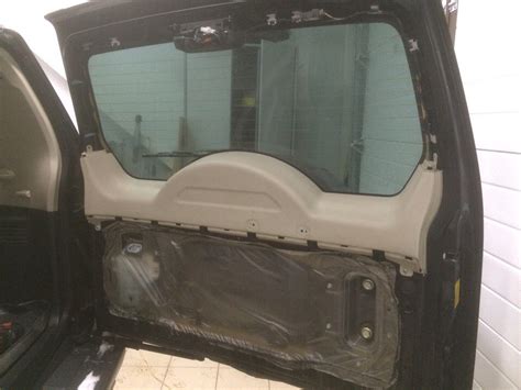 Шумоизоляция двери багажника — Mitsubishi Pajero (4G), 3 л, 2012 года ...