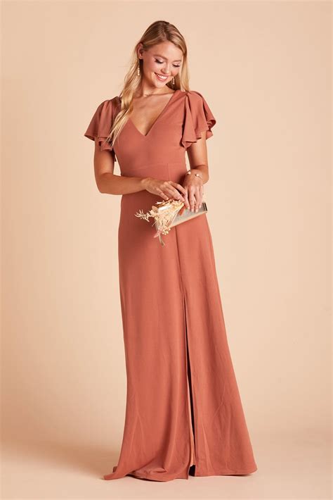 terracotta bridesmaid dresses 2