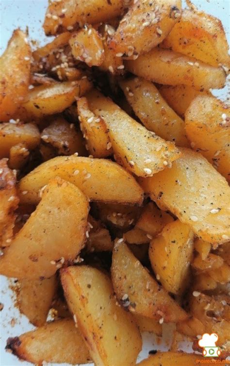 Прилог од печен компир со сусам - Moirecepti