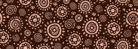 African seamless pattern culture motifs, circle ethnic doodle artwork. 20949294 Vector Art at ...