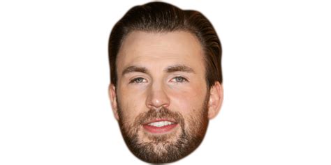 chris evans smile celebrity big head celebrity cutouts