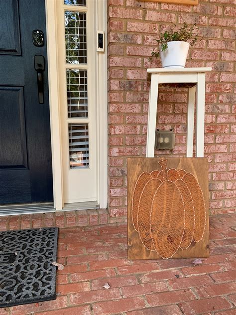 Happy Fall Giant Pumpkin String Art sign Home Decor Gift - Etsy