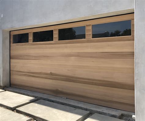 Stain Grade Garage Doors - Coastal Custom Woodworx
