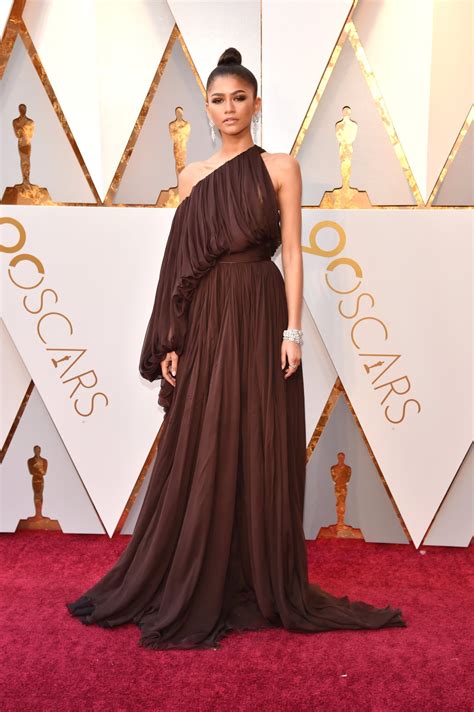 Zendaya on the Oscars Red Carpet 2018: Oscars 2018: Best Dressed and ...