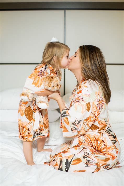 Tropical CORAL Bridesmaid Robe Tropical Pattern Bridesmaid - Etsy
