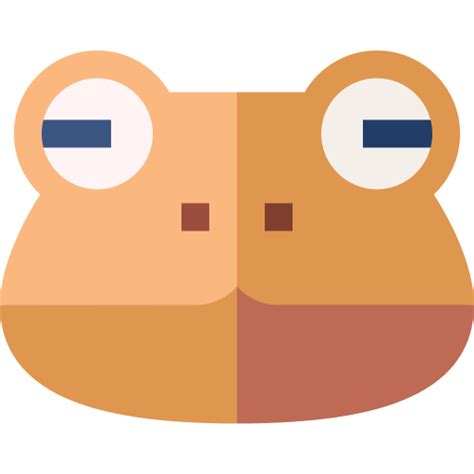 western toad basic straight flat icon