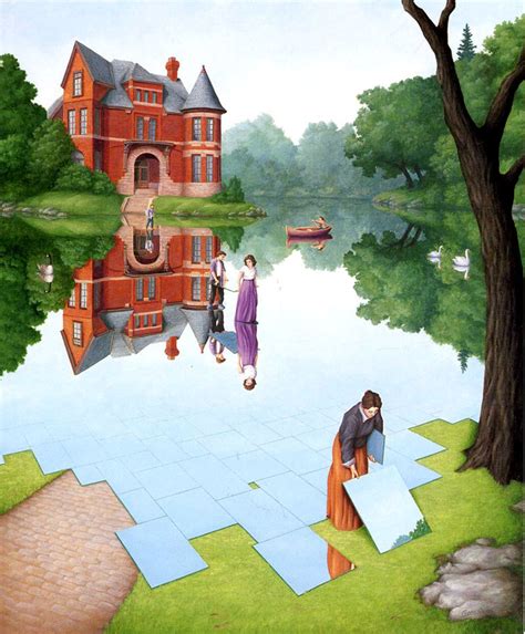 illusion art painting