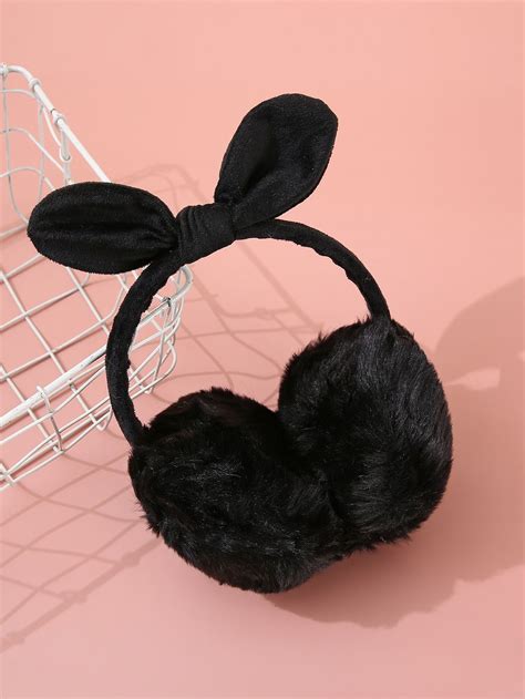 Ear Decor Solid Earmuffs - Trendy Women's Fashion Accessory