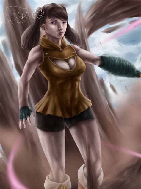 ArtStation - Diane - Seven deadly sins