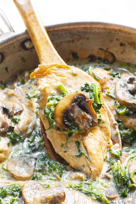 Chicken Florentine (One Pan Dinner!) - Wholesome Yum
