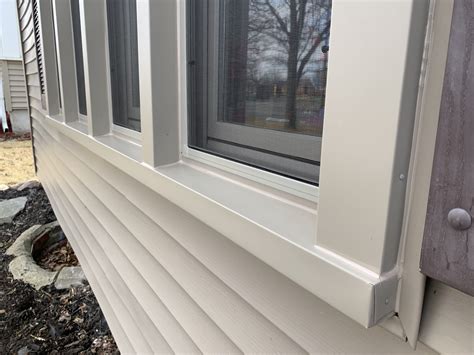 Installed Vinyl Windows In New House