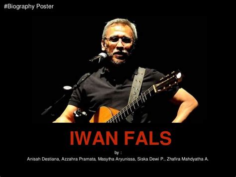 Biography poster iwan fals