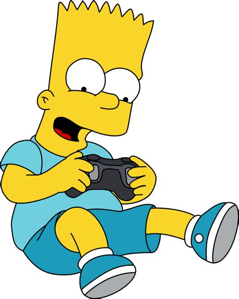 Bart Loves This Game by Mighty355 on DeviantArt