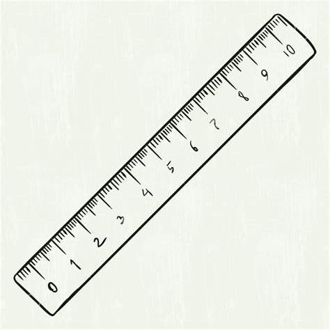 12 inch ruler clipart black and white | chart and template corner ...