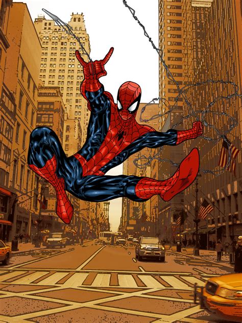 Webthwipping Spider-Man color by SpiderGuile on DeviantArt