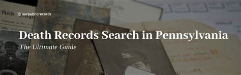 How Do I Find Out If Someone Died In Pennsylvania - masak