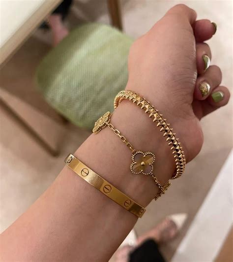 cartier love braceletclash bracelet vca bracelet staking braceletk