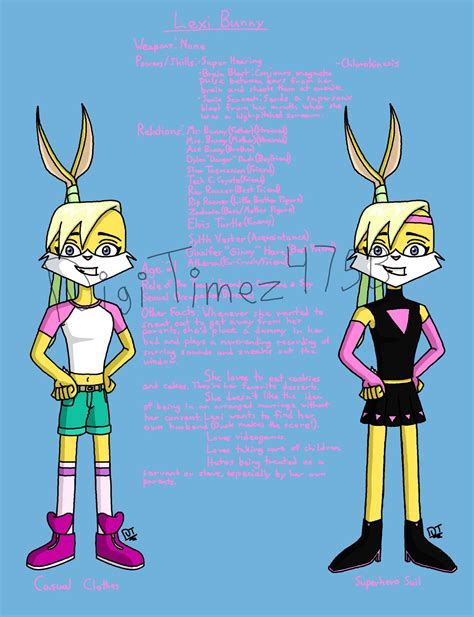 LU: Lexi Bunny Profile by DigiTimez475B on DeviantArt