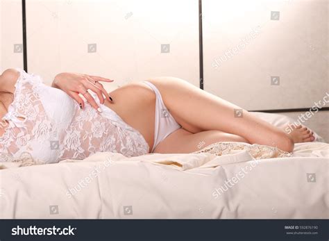 Girl Wife Negligee Bed Morning Evening Stock Photo 592876190 | Shutterstock
