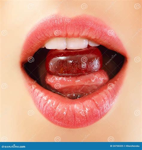 Woman sucking sweet candy stock image. Image of lady - 24750325