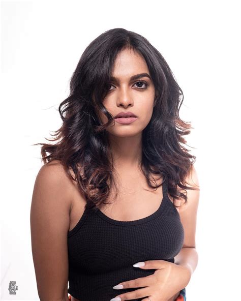 actress gopika ramesh  bold  stylish   cowl neck dress