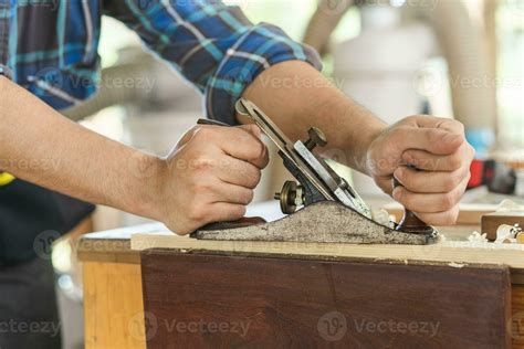 carpentry professional asian young man male carpenter  machines