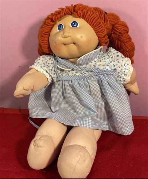 1984 Original Cabbage Patch Kid, Red Hair, Blue Eyes, Appalachian ... 